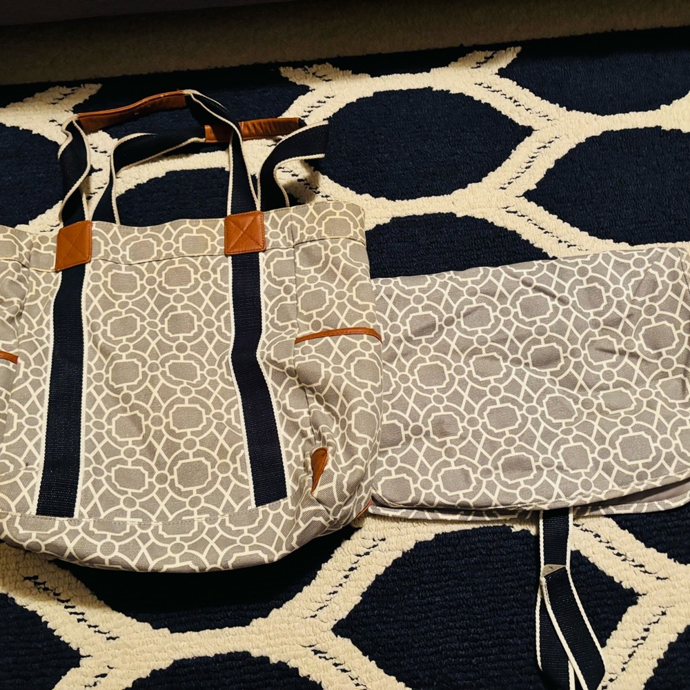 Pottery barn diaper bag